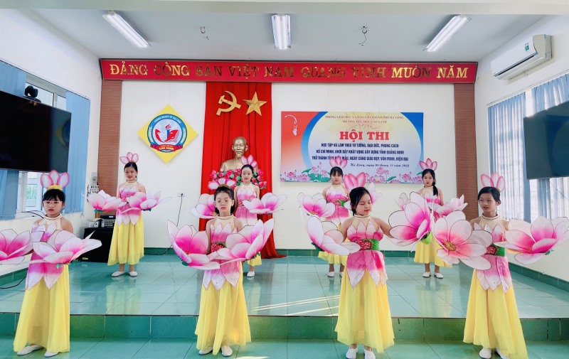 Trường Tiểu học Cao Xanh: Hội thi “Học tập và làm theo tư tưởng, đạo đức, phong cách Hồ Chí Minh”