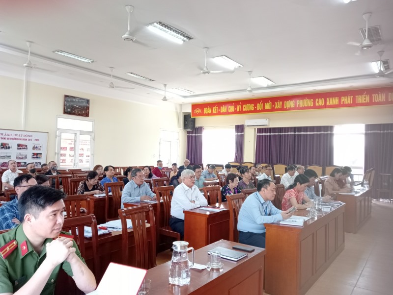 Phường Cao Xanh: Tuyên truyền hưởng ứng Ngày pháp luật Việt Nam, Tổng kết 10 năm thực hiện Luật phổ biến, giáo dục pháp luật và Đề án “Nâng cao năng lực đội ngũ hòa giải viên ở cơ sở giai đoạn 2019-2022” 