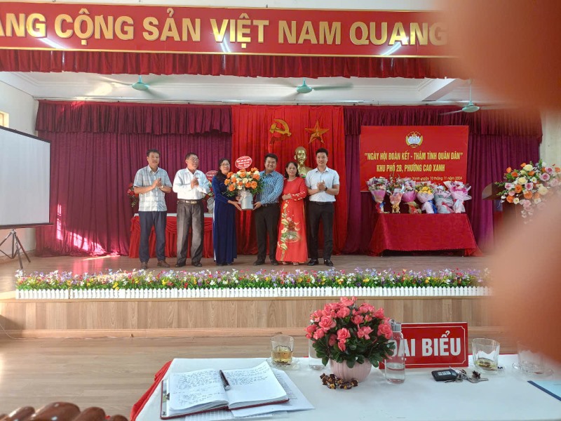 Phường Cao Xanh: Tổ chức Ngày Hội Đoàn Kết – Thắm Tình Quân Dân Năm 2024