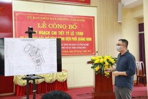 Phường Cao Xanh công bố Quy hoạch chi tiết tỷ lệ 1/500 Dự án nâng cấp, mở rộng Bệnh viện Phổi Quảng Ninh