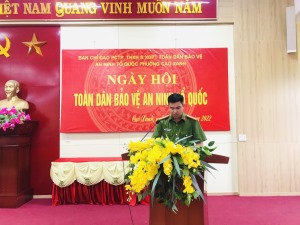Phường Cao Xanh:  “Ngày Hội toàn dân bảo vệ an ninh tổ quốc" năm 2022.