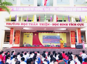 Trường Tiểu học Cao Xanh: Tổ chức chương trình ngoại khóa Kỷ niệm 60 năm Ngày thành lập Tỉnh.
