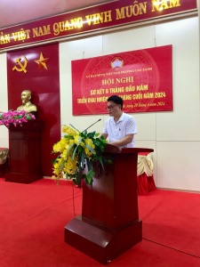 Ủy ban MTTQ phường Cao Xanh tổ chức Hội nghị sơ kết 6 tháng đầu năm, phương hướng nhiệm vụ 6 tháng cuối năm 2024