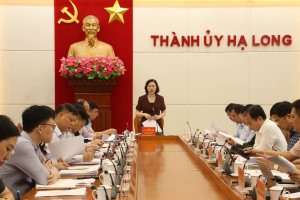 BTV Thành ủy cho ý kiến vào Đề án không tổ chức đơn vị hành chính thành phố, sắp xếp đơn vị hành chính cấp xã trên địa bàn thành phố