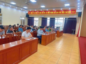 Hội nghị tuyên truyền, quán triệt, triển khai các văn bản chỉ đạo của cấp  trên; sơ kết công tác Quý I, triên rkhai nhiệm vụ quý II năm 2025