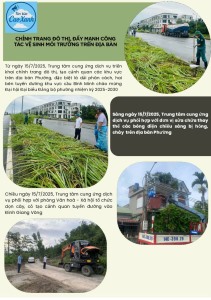 Phường Cao Xanh: Chỉnh trang đô thị, đẩy mạnh công tác vệ sinh môi trường trên địa bàn