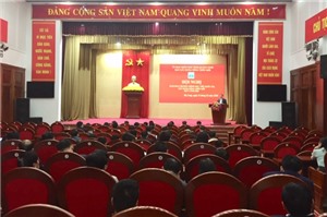 Giao ban chương trình mục tiêu quốc gia xây dựng nông thôn mới ( NTM) quý I năm 2020